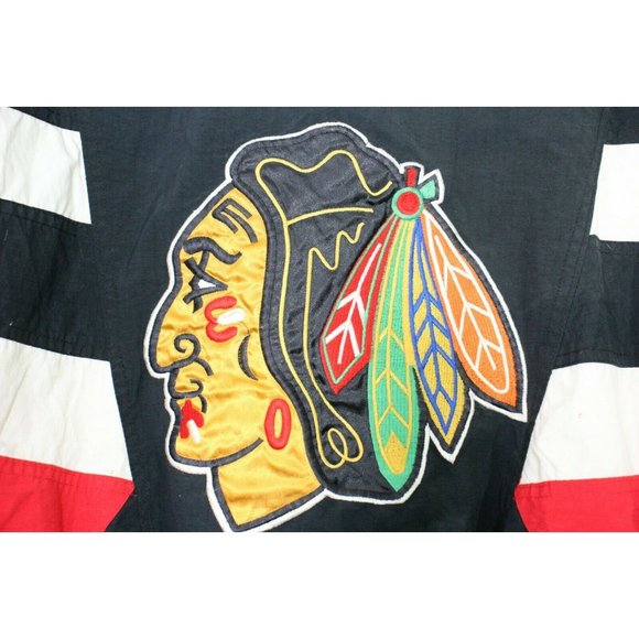 VTG Starter Chicago Blackhawks Jacket C670 - Picture 11 of 12